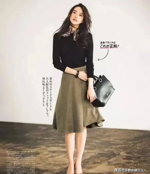 秋冬穿衣 越简单越高级 ,学日本杂志这样穿,保暖优雅还特减龄